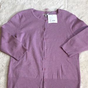 NWT Kohl’s Purple Sweater. Sz. L